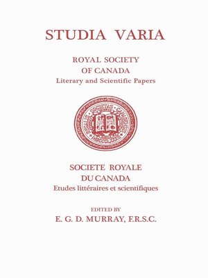 cover image of Studia Varia